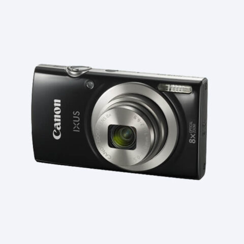 Canon IXUS 185 Digital Camera Silver 20MP 8x Zoom HD