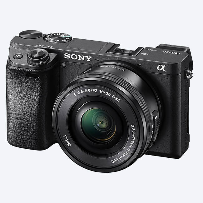 Sony A6300 Mirrorless Camera With 16-50 mm Kit Lens