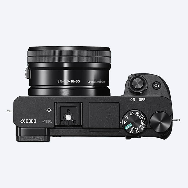 Sony A6300 Mirrorless Camera With 16-50 mm Kit Lens