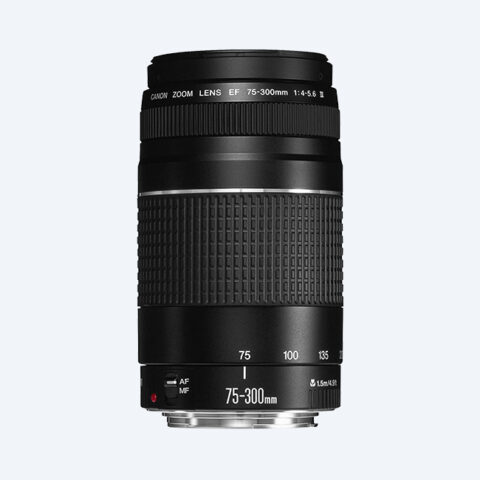 canon ef 75-300mm f/4-5.6 iii telephoto zoom lens