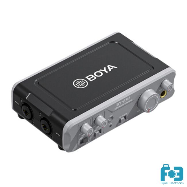 BOYA BY-AM1 Dual-Channel XLR Audio Mixer