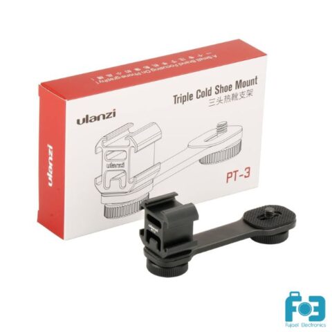 Ulanzi PT-3 Triple Cold Shoe Mount