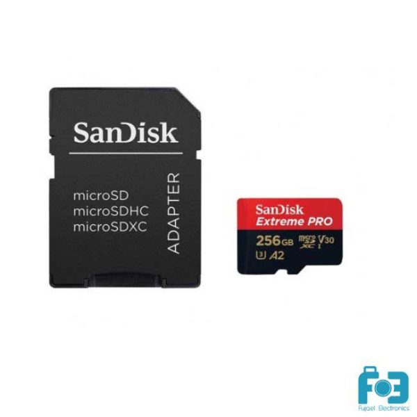 SanDisk Extreme PRO 256GB 200mbps Micro SDXC UHS-I Memory Card
