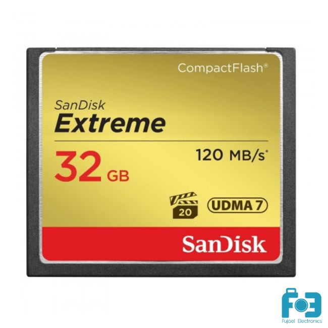 SanDisk Extreme 32GB Compact Flash Memory Card - UDMA 7