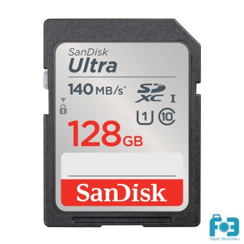 SanDisk 128GB Ultra SDXC UHS-I Memory Card - Up to 140MB/s