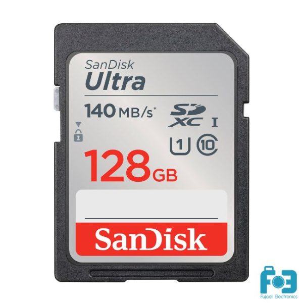 SanDisk 128GB Ultra SDXC UHS-I Memory Card - Up to 140MB/s