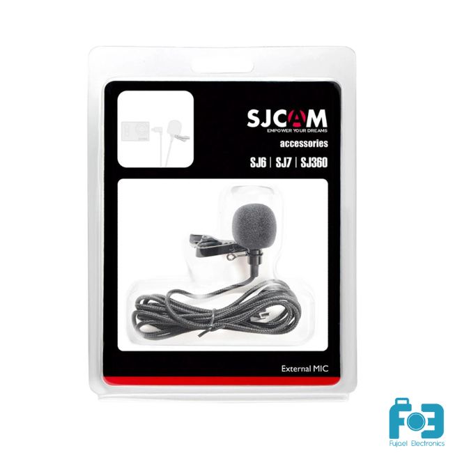 SJCAM External Microphone Compatible with SJ6, SJ7, and SJ360
