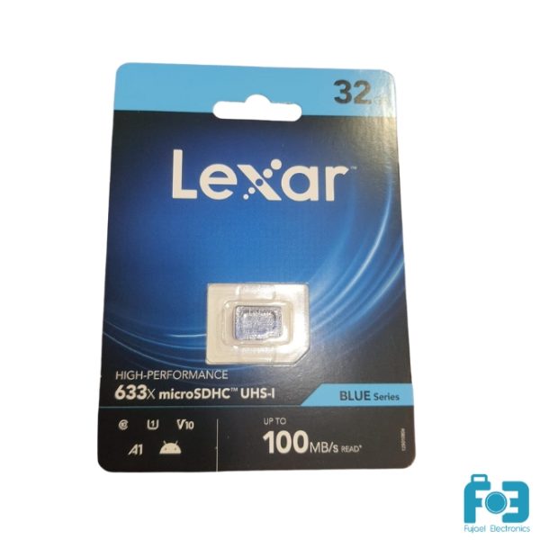 Lexar High-Performance 633x 32 GB microSDHC UHS-I Memory Card