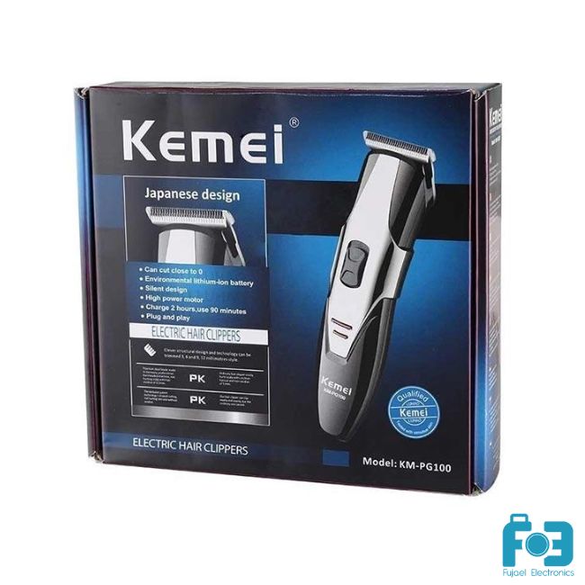 Kemei KM-PG100 Rechargeable Hair Clipper Trimmer