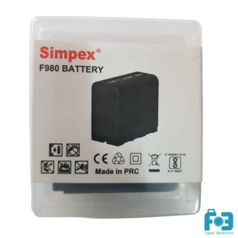 Simpex f980 rechargeable li-ion battery