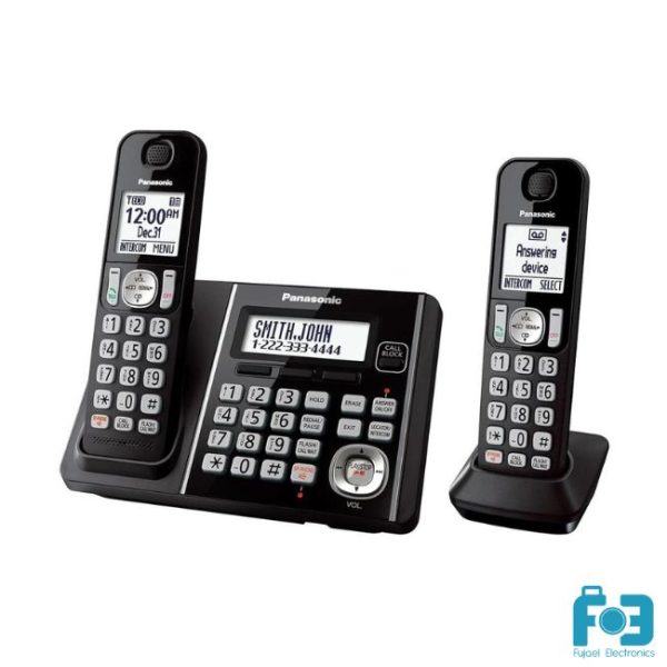Panasonic KX-TG3752B Expandable Cordless Phone set