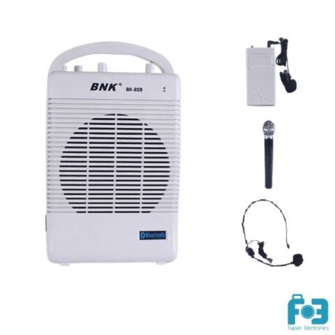 BNK BK-209 rechargeable portable wireless pa microphone