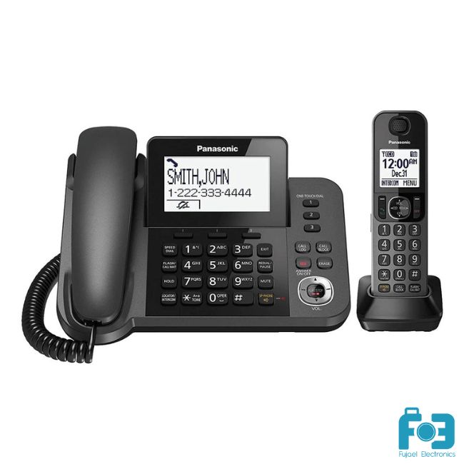 Panasonic KX-TGF350 Corded & Cordless Answering System Telephone