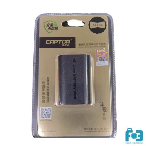 CAPTOR S-LP-E6 Li-ion Battery