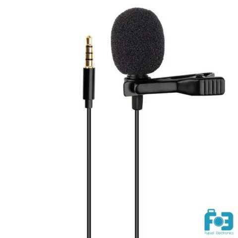 Professional Lavalier Metal Wired 3.5mm Microphone with Extending Cable