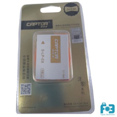 CAPTOR S-LP-E8 Li-ion Battery