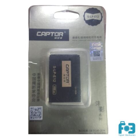 CAPTOR S-LP-E12 Li-ion Battery