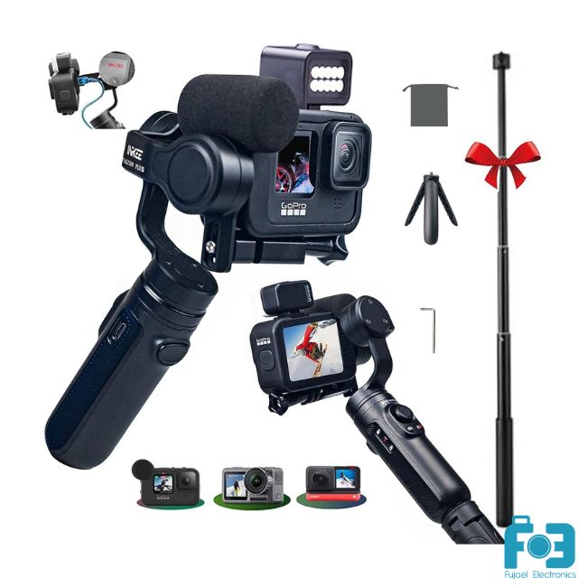 INKEE Falcon Plus 3-axis Gimbal Stabilizer for Action Camera