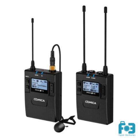 COMICA CVM-WM300II(C) UHF Metal Wireless Microphone with One Transmitter and One Receiver (Lithium Battery Version)