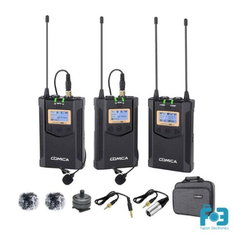 COMICA CVM-WM100 PLUS (C) UHF Dual-channel Wireless Microphone