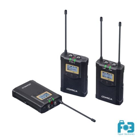 COMICA CVM-WM100 PLUS HTX UHF Dual-channel Wireless Microphone