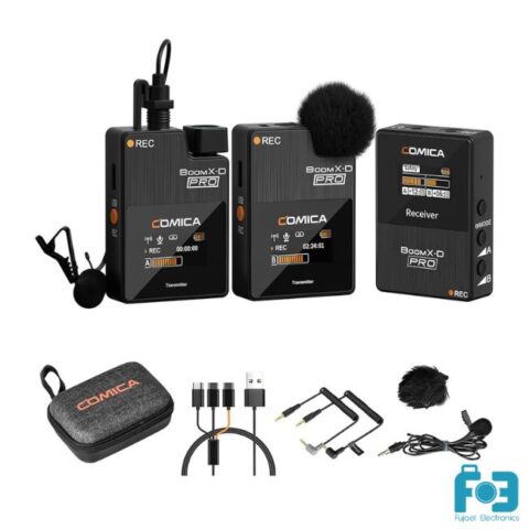 COMICA BoomX-D PRO D1 2.4G Dual-channel On-board Recording Wireless Microphone