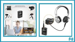 COMICA BoomX-D PRO D2 2.4G Dual-channel On-board Recording Wireless Microphone