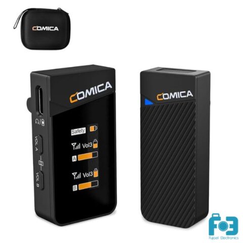 COMICA Vimo C1 2.4G Dual-channel Mini Wireless Microphone