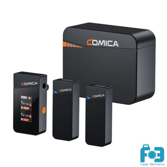 COMICA Vimo C3 2.4G Dual-channel Mini Wireless Microphone
