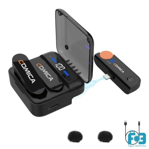 COMICA Vimo S-MI 2.4G Dual-channel Mini Wireless Microphone