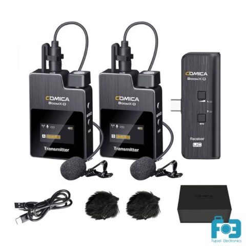 COMICA BoomX-D UC2 2.4G Digital Dual-channel Wireless Microphone