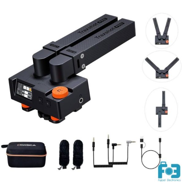 COMICA Traxshot PRO Super Cardioid Transformable All-in-One Shotgun Mic