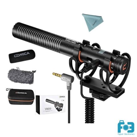 COMICA CVM-VM20 Multi-functional Super Cardioid Condenser Shotgun Microphone