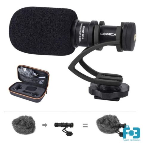 COMICA CVM-VM10II B Micro Compact Directional Condenser Shotgun Video Microphone