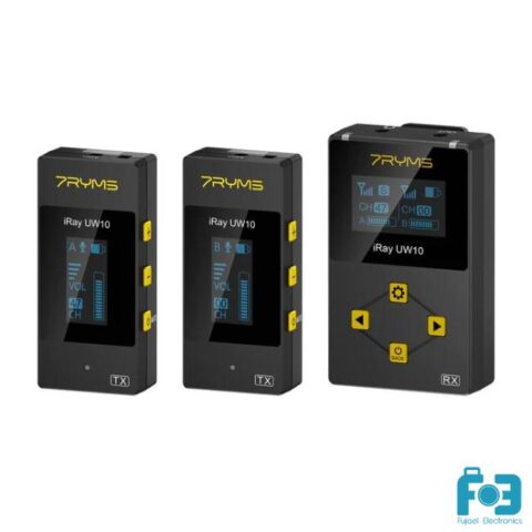 7RYMS iRay UW10(A) Broadcasting-Level Multi-functional Mini UHF Wireless Microphone