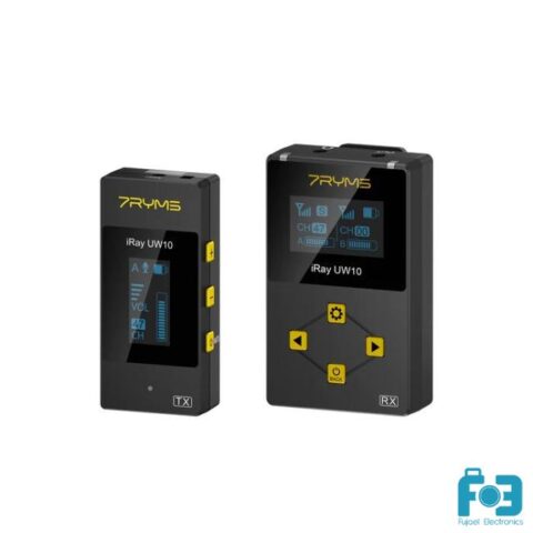 7RYMS iRay UW10(B) Broadcasting-Level Multi-functional Mini UHF Wireless Microphone