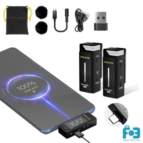 7RYMS Rimomic Pro UC 2.4G Digital Wireless USB Microphone (For USB-C & USB-A Interface)
