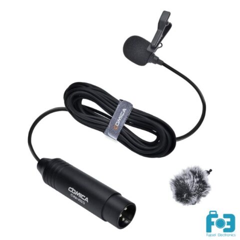 COMICA CVM-V02O (1.8m) XLR 48V Phantom Power Omnidirectional Lavalier Microphone