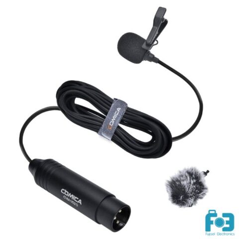 COMICA CVM-V02O (4.5m) XLR 48V Phantom Power Omnidirectional Lavalier Microphone