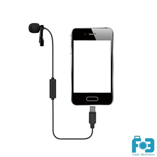 COMICA CVM-V01SP (UC) (2.5m) Lavalier Microphone for Smartphone with USB-C Interface