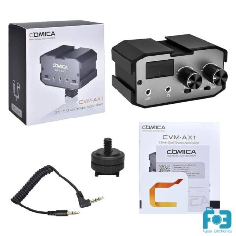 COMICA CVM-AX1 3.5mm Dual-Group Audio Mixer