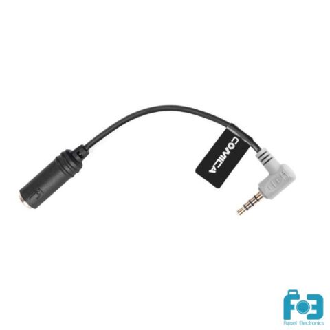 COMICA CVM-SPX (TRS-TRRS) Audio Cable Adapter (TRS 3.5mm Female--TRRS for Smartphone)