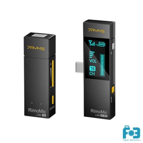 7RYMS Rimomic Lite UC Streaming and Video Mini Wireless Microphone (For USB-C & USB-A Interface)