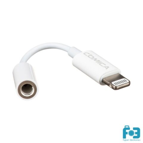 COMICA CVM-SPX-MI 3.5mm TRRS-Lightning Audio Cable Adapter