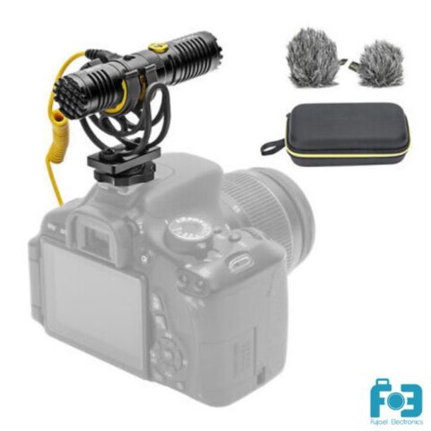 7RYMS MinBo M2 Two-way Bi-directional Mini Shotgun Microphone (For 3.5mm TRS interface Camera)
