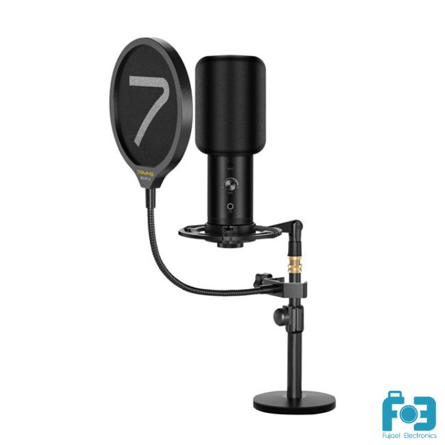 7RYMS AU01-K2 USB Microphone Kit for PC/Phone Recording and Streaming