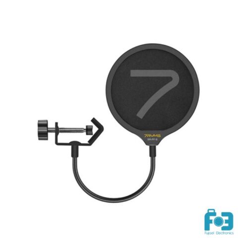 7RYMS SR-PF-S 360° Adjustable Microphone Pop Filter with Dual-layer Mask Shield