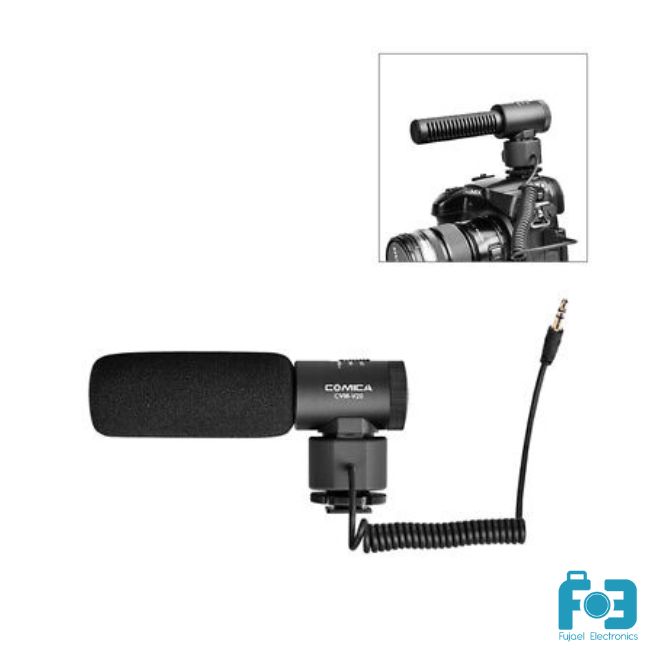 COMICA CVM-V20 Cardioid Polar Pattern Condenser Shotgun Video Microphone