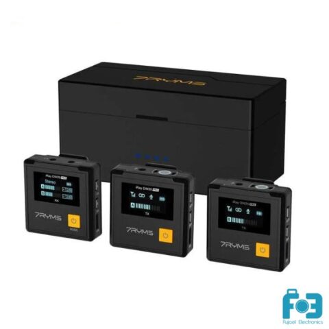 7RYMS iRay DW20 PRO 2.4G Dual-channel Wireless Microphone