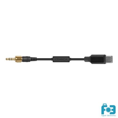COMICA CVM-DL-SPX (UC) Lock Plate 3.5mm TRS to USB-C Interface of Smartphone Audio Output Cable